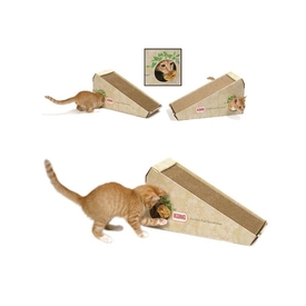 KONG Naturals Incline Cardboard Cat Scratcher image 0