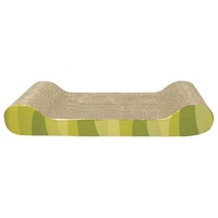 Catit Cardboard Cat Scratch Lounger "Jungle Stripe" image 0