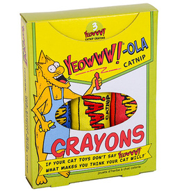 Yeowww! Cat Toys with Pure American Catnip - Yeowww!-ola Crayon image 0