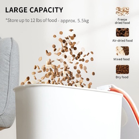 PETKIT Smart Vacube Vacuum-Sealed Pet Food Storage Container 10.4L image 0