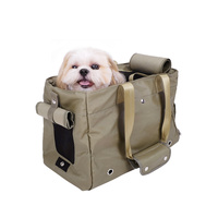 Ibiyaya Canvas Pet Carrier Tote for Cats & Dogs - Light Green image 0