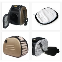 IBIYAYA Classic Foldable Pet Carrier with Multiple Access Points - Safari Leopard image 0