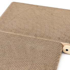 Ibiyaya Fold-Out Cardboard Cat Scratcher - Cinnamon image 0