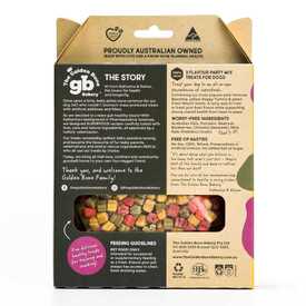 Golden Bone Bakery 3-Flavour Party Mix Dog Training Treats 280g image 0