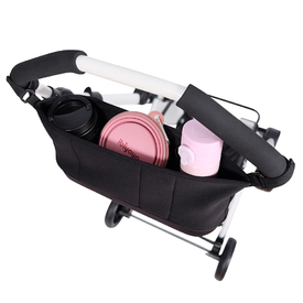IBIYAYA Pet Pram Organiser Stroller Pouch - Black image 0