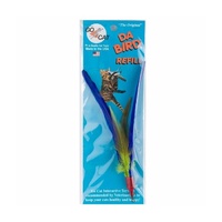 Da Bird Replacement Turkey Feather for the Original Cat Teaser Wand Toy image 0