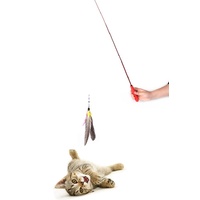 Go Cat Da Bird Pull-Apart Wand Cat Feather Teaser image 0
