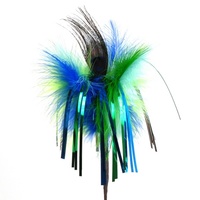Go Cat Feather Teaser Peacock Sparkler with Extra Long Wand image 0