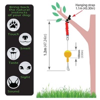 Aussie Dog Home Alone Hanging Treat Dispensing Dog Toy - Small image 0
