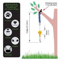 Aussie Dog Home Alone Hanging Treat Dispensing Dog Toy - Mini image 0