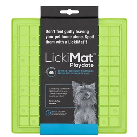 Lickimat Playdate Original Slow Food Licking Mat for Cats & Dogs image 0
