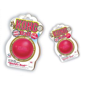 2 x KONG Classic Ball Non-Toxic Rubber Fetch Dog Toy - Medium/Large image 0