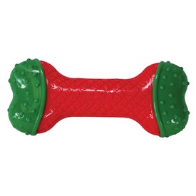 KONG Christmas Holiday CoreStrength Bone Dog Toy image 0