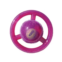 KONG Jumbler Disc 2-in-1 Squeak and Tug Dog Toy image 0