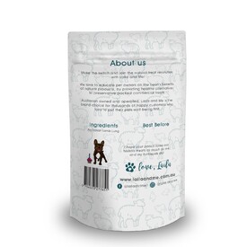 Laila & Me Dehydrated Australian Lamb Chips with 100% Lamb for Cats & Dogs 100g image 0