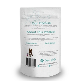 Laila & Me From the Paddock Beef & Lamb Powder Meal Enhancer for Cats & Dogs 50g image 0
