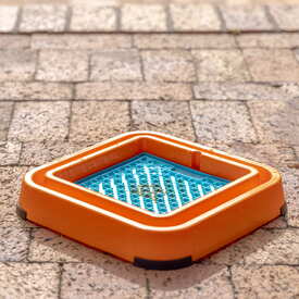Lickimat Outdoor Keeper Ant-Proof Slow Dog Feeder Lickimat Pad Holder image 0