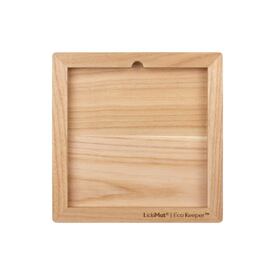 Lickimat  Wooden Eco Slow Feeder Keeper - For Classic Sized Lick Mats image 0