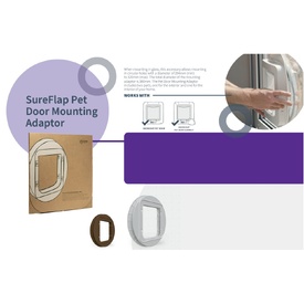 SureFlap Microchip Pet Door Mounting Adapter (Door Sold Separately) image 0