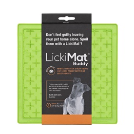 Lickimat Buddy Original Slow Food Anti-Anxiety Licking Mat for Cats & Dogs image 0