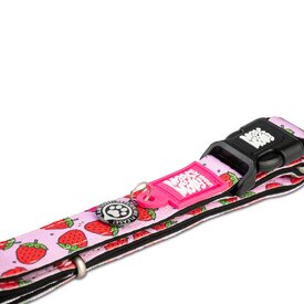 Max & Molly Smart ID Dog Collar - Strawberries image 0