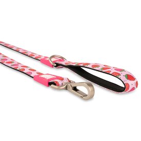 Max & Molly Dog Leash - Strawberries image 0