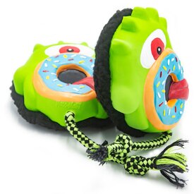 Max & Molly Squeaker Snuggles Dog Toy - Bob the Blob image 0