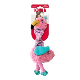 3 x KONG Knots Twists Plush Tug Dog Toy - Sml/Med - Assorted Designs image 0
