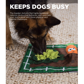 Nina Ottosson Interactive Snuffle Activity Puzzle Mat for Dogs - Garden image 0