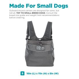 Outward Hound Puppak Front Dog Carrier Bag image 0