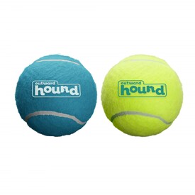 Outward Hound Fetch Squeaker Ballz Dog Toy - Pack of 2 Large image 0