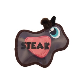 Outward Hound Squeak-Seez Cow Squeaker Dog Toy image 0