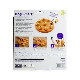Nina Ottosson Dog Smart Wooden Interactive Dog Game & Toy - Orange image 0