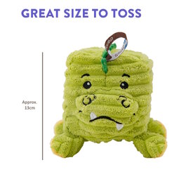 Outward Hound Cube-Eez 2-in-1 Squeaker Dog Toy - Gator image 0