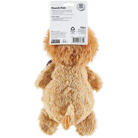 Charming Pet Pouch Pals Plush Dog Toy - Lion with Baby in Pouch image 0