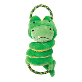 Outward Hound Springys Plush Fetch Dog Toy - Gator image 0