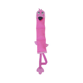 Outward Hound Fire Biterz Flamingo Tough Dog Toy image 0
