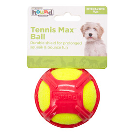 Outward Hound Tennis Max Fetch Dog Ball with Rubber Shell image 0