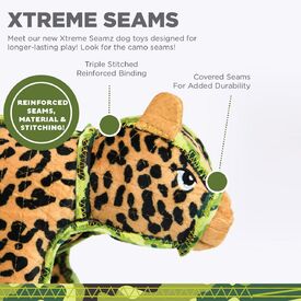 Outward Hound Xtreme Seamz Squeaker Dog Toy - Leopard image 0