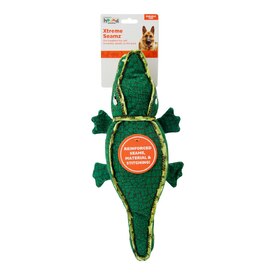 Outward Hound Xtreme Seamz Squeaker Dog Toy - Alligator image 0