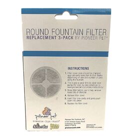 Replacement Filters for the Pioneer Pet Vortex Fountain - 3 Filters image 0