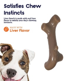 Petstages Liver Branch Flavoured Chew Stick for Dogs image 0