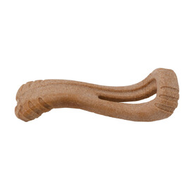 Petstages Dogwood Flip & Chew Real Wood Textured Dog Bone - Medium image 0