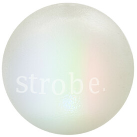 Planet Dog Orbee-Tuff Flashing Strobe Ball Dog Toy - Glow in the Dark image 0