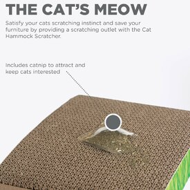 Petstages Easy Life Hammock Cardboard Cat Scratcher & Bed image 0