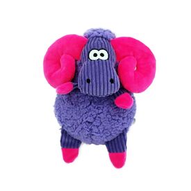 3 x KONG Sherps Plush Squeaker Dog Toy - Floofs Big Horn image 0