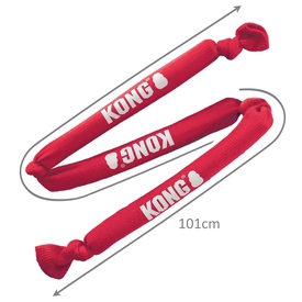 3 x KONG Signature Triple Crunch Rope Tug & Fetch Dog Toy - Large image 0