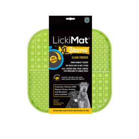 LickiMat Slomo Wet & Dry Double Slow Food Dog Bowl - X-Large image 0