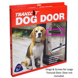 Replacement Hinge for Large Transcat Dog Door including screws image 0