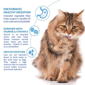 Inaba Cat Churu Meal Topper Treat - Hairball Control Creamy Tuna Recipe 24 x 14g Tubes image 0